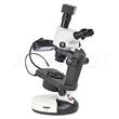 Albenth 6.5X-65X Trinocular Zoom Stereo Gemology Jewelry microscope Microscope Track Stand Microscopes With 4K 8MP Camera