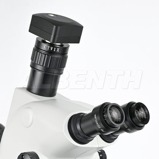 Albenth 6.5X-65X Trinocular Zoom Stereo Gemology Jewelry microscope Microscope Track Stand Microscopes With 5.1MP Camera