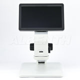 Albenth 1080P Digital LED Trinocular Zoom Stereo Microscope with 11.6 inch LCD Screen/Monitor