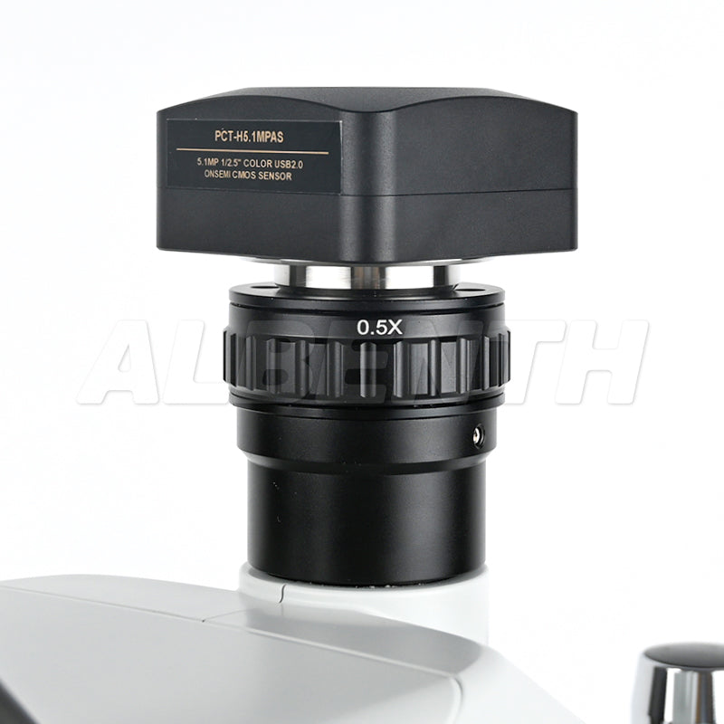 Albenth 6.5X-52X Zoom Stereo Microscope With 5.1MP USB Camera Digital Microscope Set