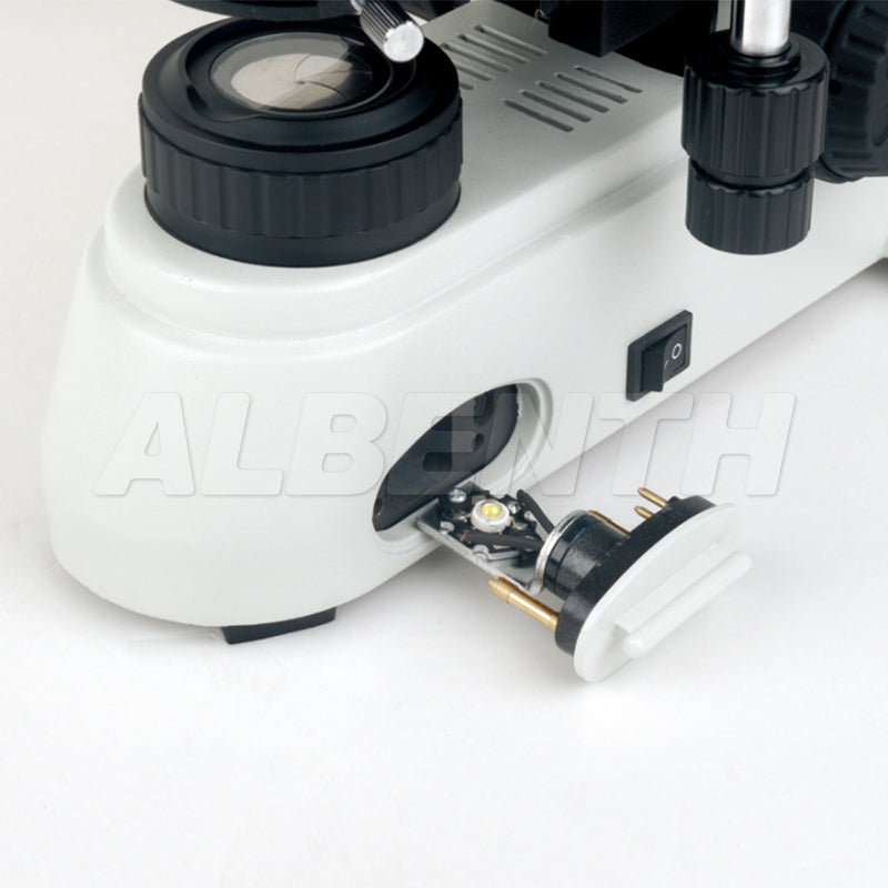 Albenth 40X-1000X Professional Infinity Plan Achromatic Objective Trinocular Research Level Biological Microscope