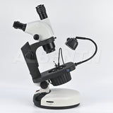 Albenth 6.5X-65X  Trinocular Zoom Stereo Gemology Jewelry microscope Microscope Track Stand Microscopes