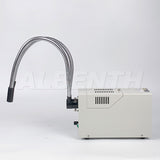 Albenth 150W Halogen Cold Fiber Dual Gooseneck Microscope Illuminator