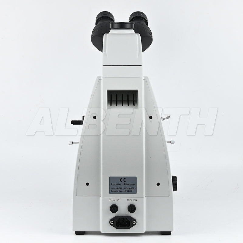 Albenth 10X-1000X Trinocular Plan Phase Phase Contrast Microscope with N.A.1.25 Phase Contrast turret condenser