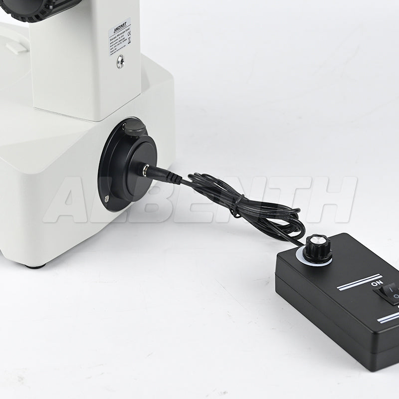 Albenth VL-1DUE Track Microscope Stand with 3W LED Transmitted Light