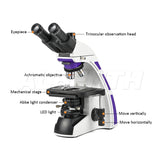 Albenth 40X-1000X DIN Achromatic Objective Trinocular Laboratory Compound Microscope