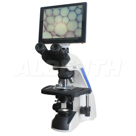 40X-2500X Infinity Plan Laboratory Compound Microscope with 5.0MP LCD Touch Pad Screen