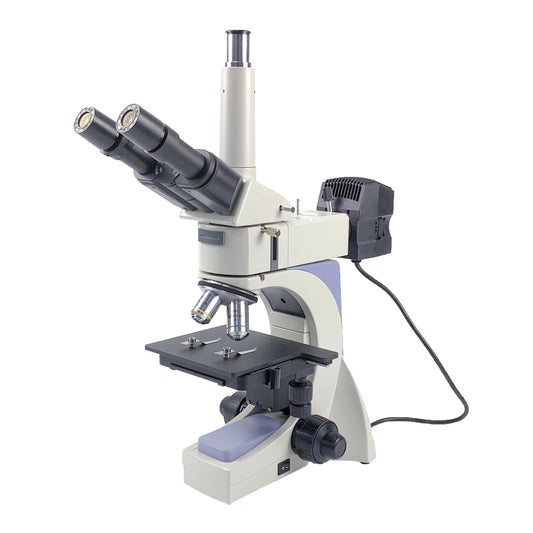 40x-400x Trinocular Infinity Metallurgical Microscopes with Reflected Illumination