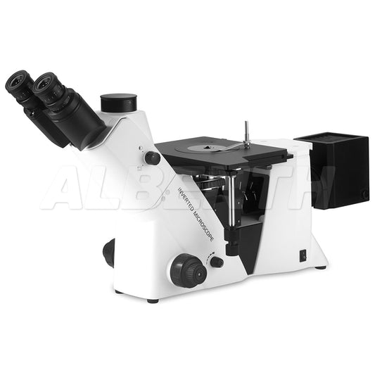 50x-500x Inverted Trinocular Bright Field Metallurgical Microscope