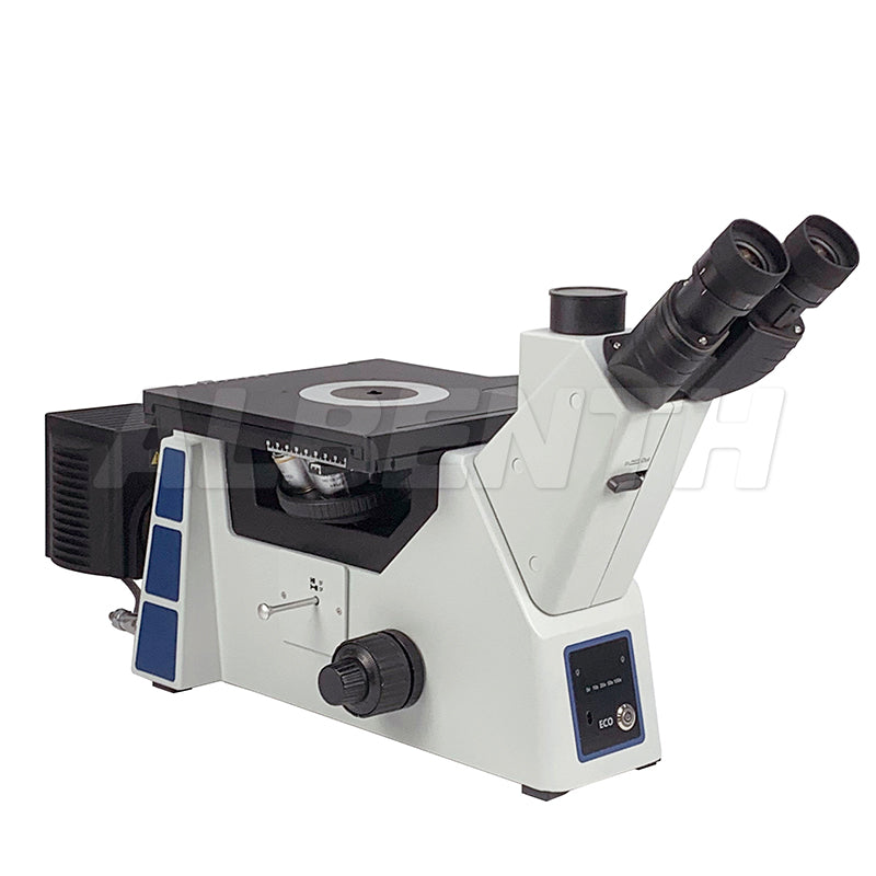 50x-500x Inverted Trinocular Bright Field Metallographic Microscope