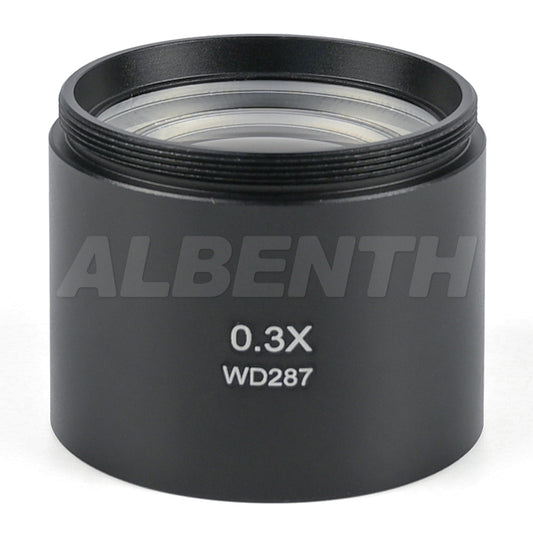 0.3X Auxiliary Lens for ZM6745 Series Stereo Microscopes (48mm)