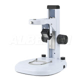 Albenth Microscope Track Stand - 76mm Coarse Focus, Top and Bottom LED Light (Separate Dimmable)