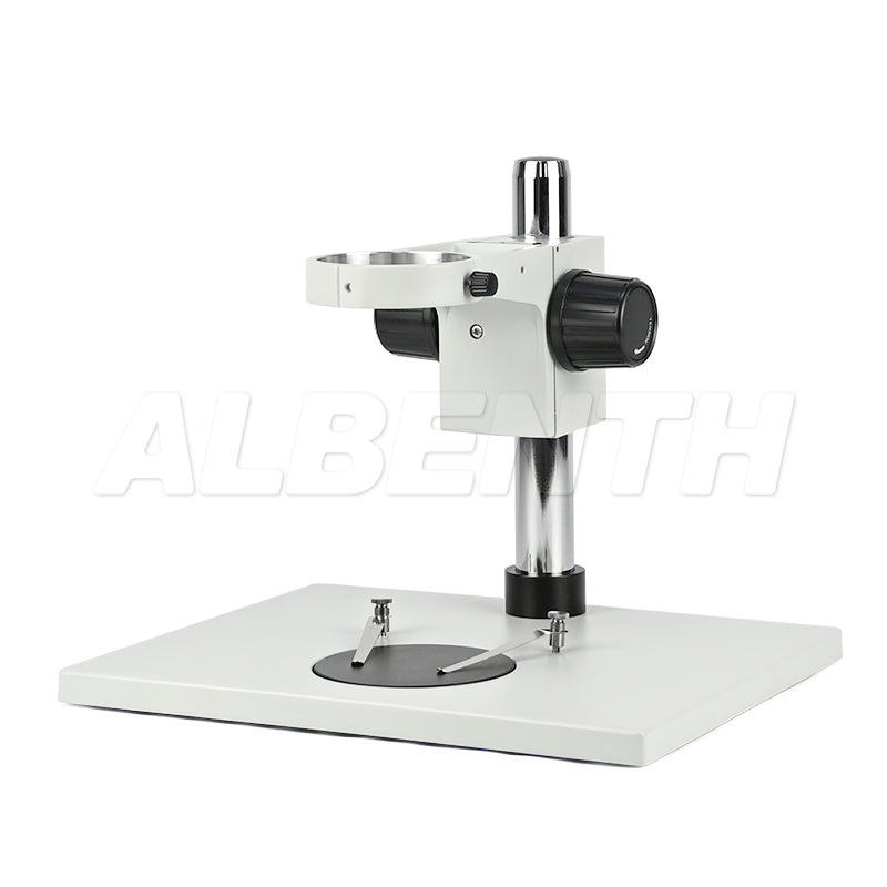 Super Large Microscope Table Stand - 76 Focusing Rack and White/Black Working Plate