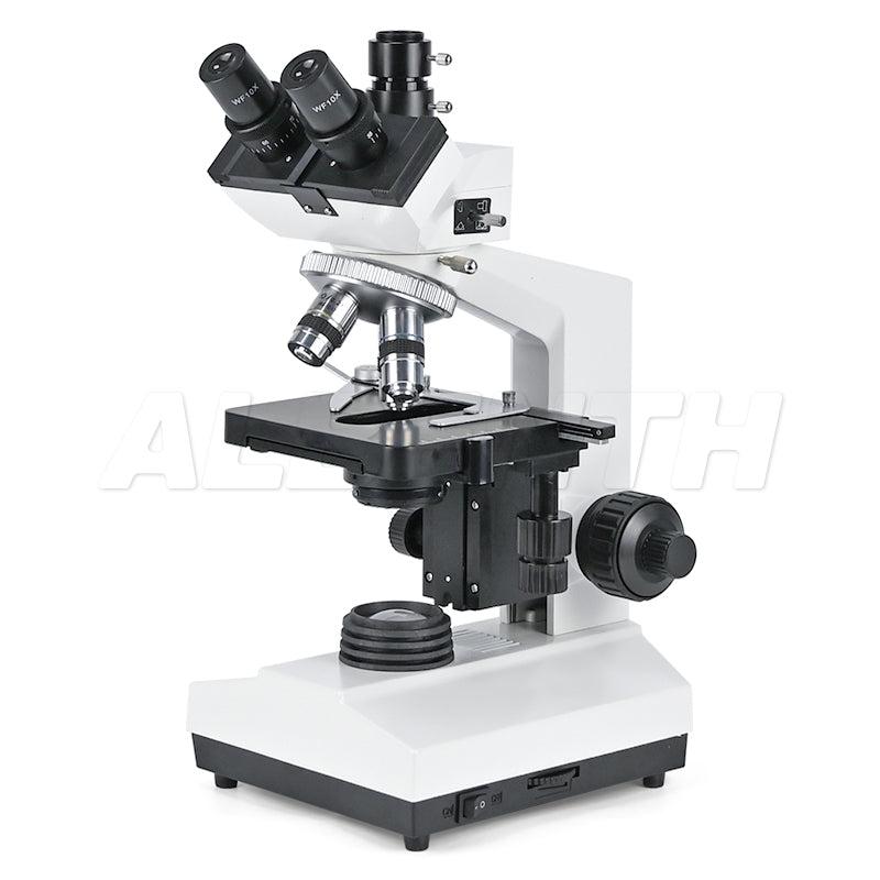 40X-1600X Plan Biological Compound Trinocular Microscope with LED Illumination