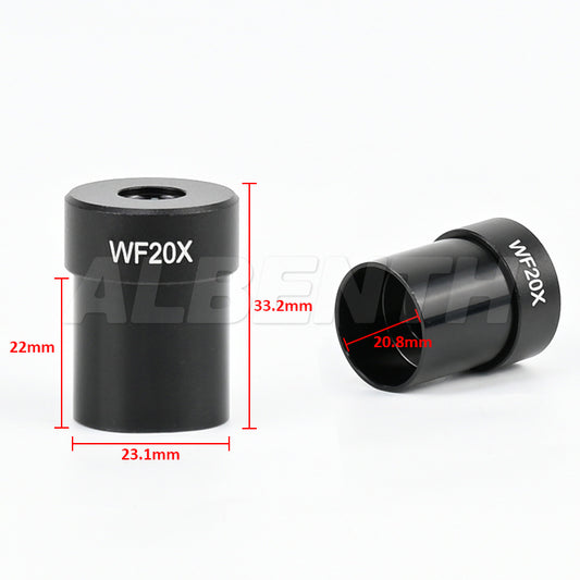 Albenth KHU-20EXZ WF20X Focusing Microscope Eyepiece