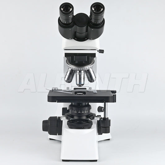 Albenth 40x-1000x Infinity Optical System Biological Binocular Microscope with LED Koehler Illumination and Quintuple Nosepiece