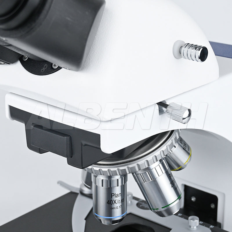 Albenth 40X-1000X Biological Trinocular Microscope With Infinity Optical System