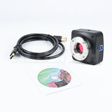 20MP USB3.0 Højhastighedsfarve CMOS C-Mount Microscope Camera