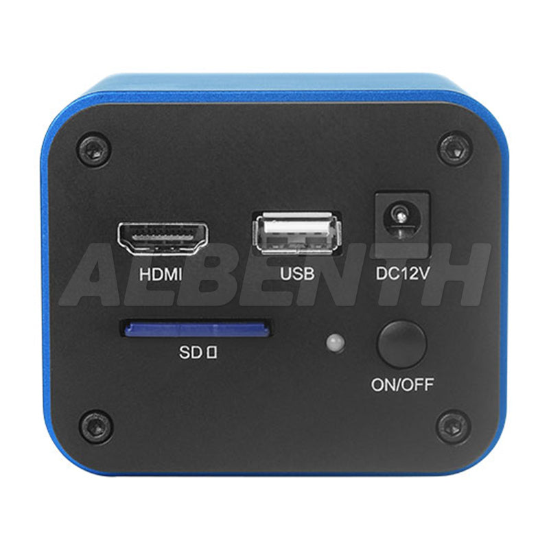 Cámara de microscopio de 1080p HDMI + USB CMOS con foto y captura de video