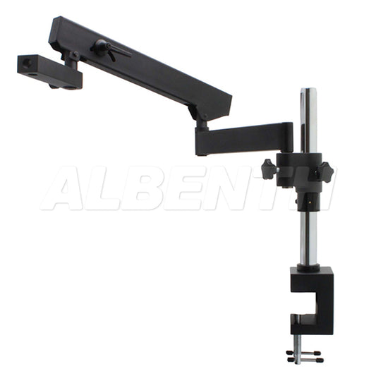 Articulating Stand with Post C- Clamp and 76mm Focusing Rack for Stereo Microscopes Body