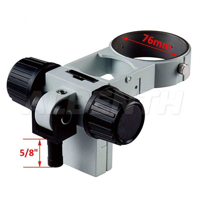 Albenth QW03 Stereo Microscope Coarse Focus Block with 76mm Focus Ring - 5/8in Mounting Pin