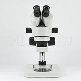 Albenth 7-45X Binocular Zoom Stereo Microscope Pillar Stand Microscope