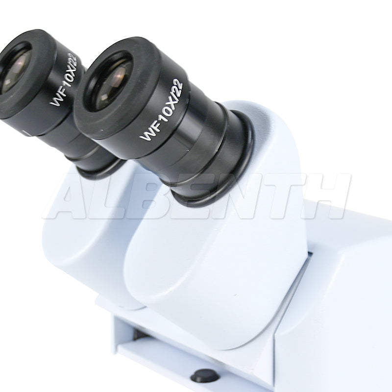 ALbenth EGX880 8X-80X Ergonomic Infinity Parallel Zoom Stereo Microscope Head