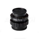 0.3X C-mount Lens Adapter for Trinocular Video Camera Digital  Microscopes