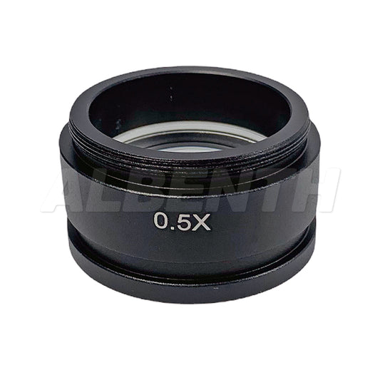 0.5X Auxiliary Lens for 0.7x-5.0x Single Zoom Lens Stereo Microscopes