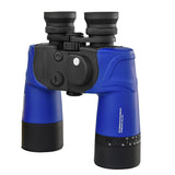 10×50 Waterproof Binoculars with compass, distance measurement, nitrogen-filled waterproof