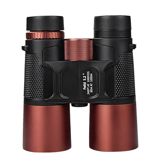 12x42 HD Binoculars Metal Body with Red color