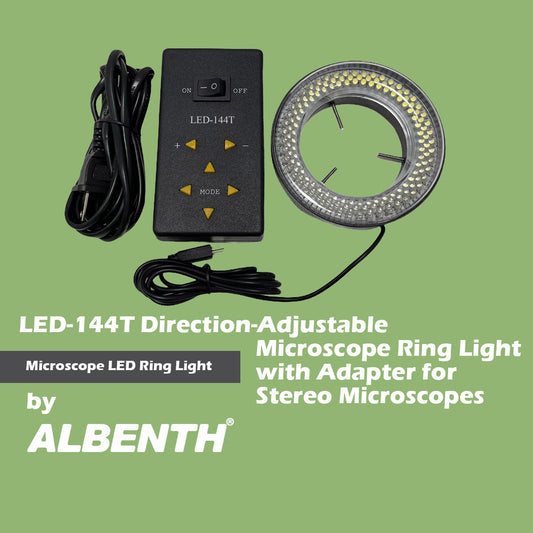 144-led microscope ring light