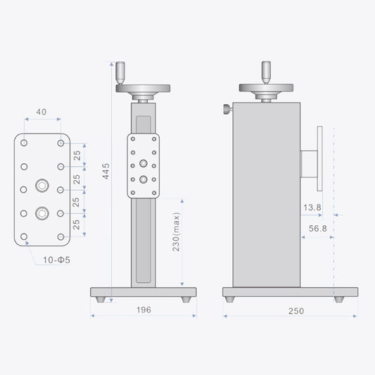 Motorized Force Measurement Test Stand