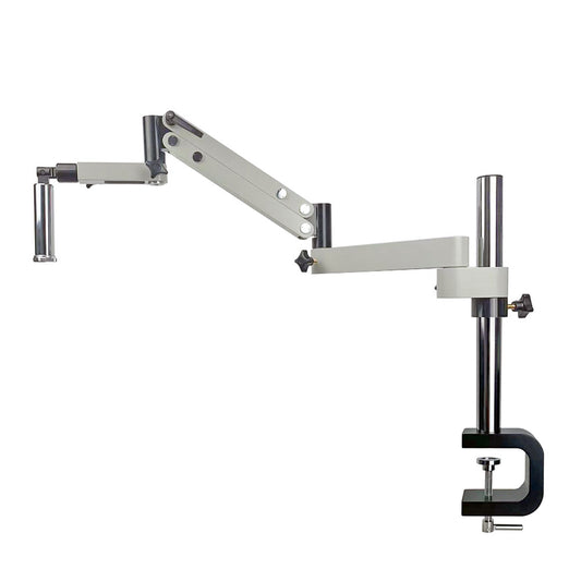 microscope double arm boom stand