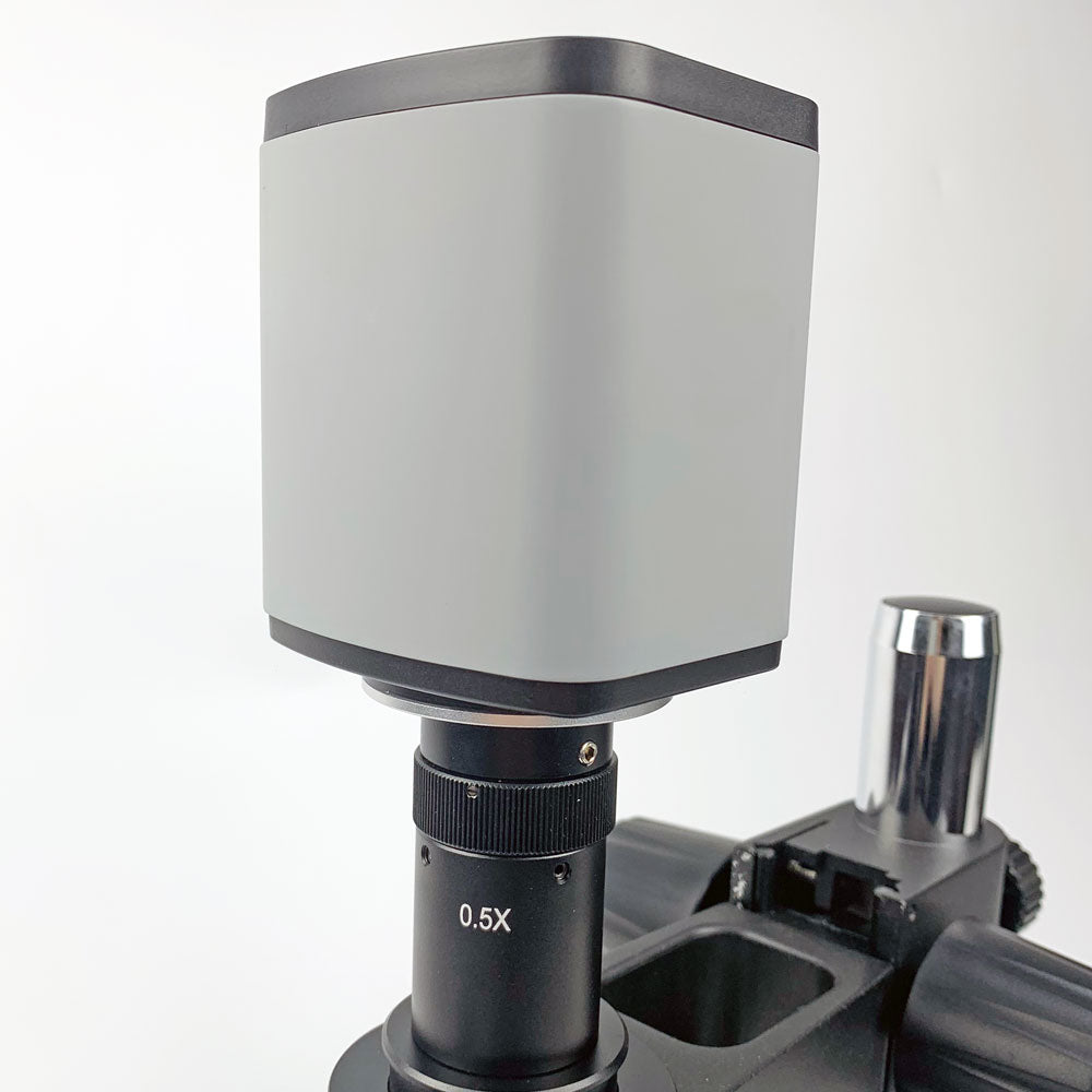 how does a single lens microscope work