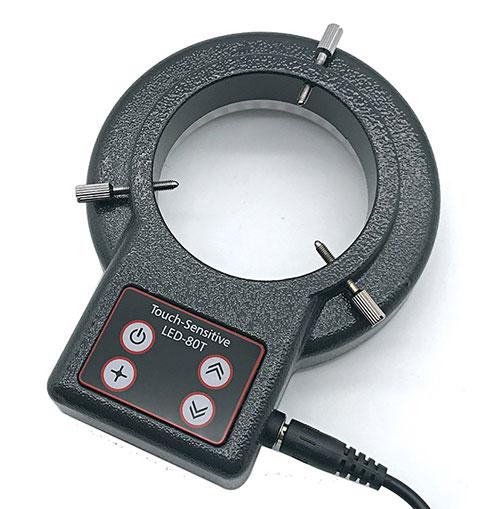 80 led microscope compact ring light