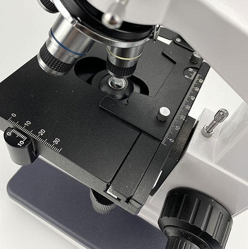 brightfield microscope lens power